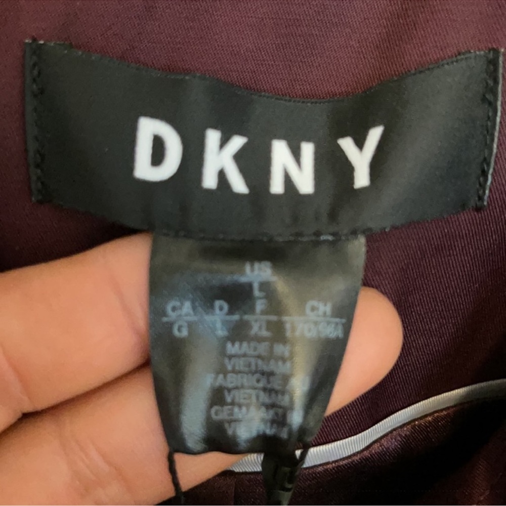 DKNY burgundy trench coat - Picture 6 of 10
